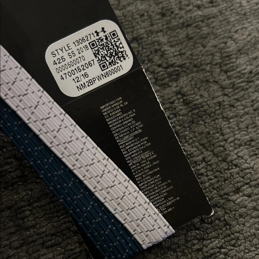 Under Armour Teal and White Kids/Teen Headbands